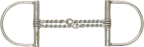 Double Twisted Wire Pony King Dee Snaffle Bit