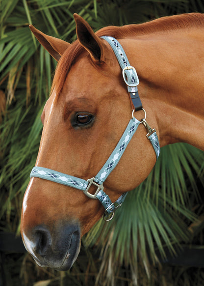 Woven Argyle Breakaway Halter