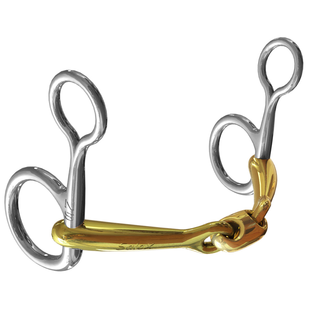 Pony Tranz Angled Lozenge Boucher Bit - 10 mm mouth