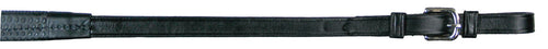 Rubber Grip Leather Reins with Buckle Ends
