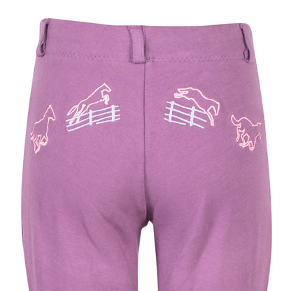 Children’s Cotton Embroidered Pull-On Jods