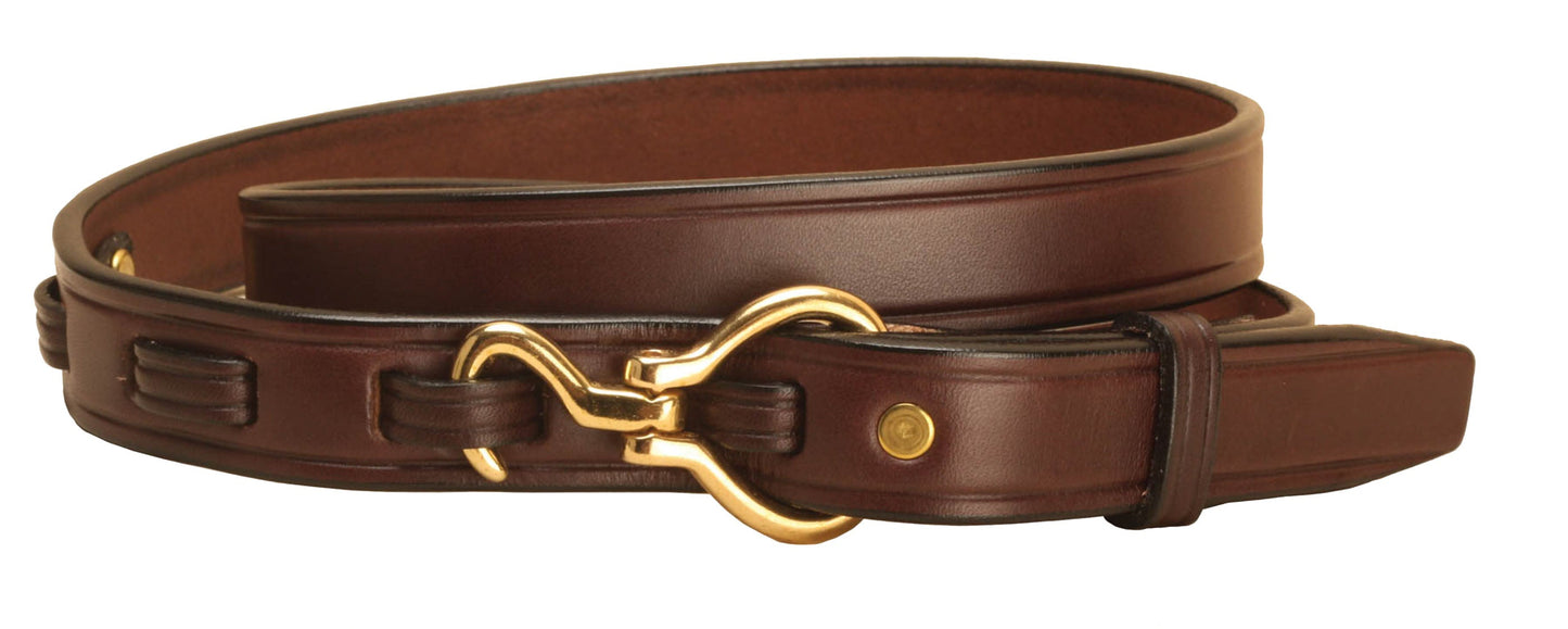1/2" Belt with Nickel Snaffle Bits