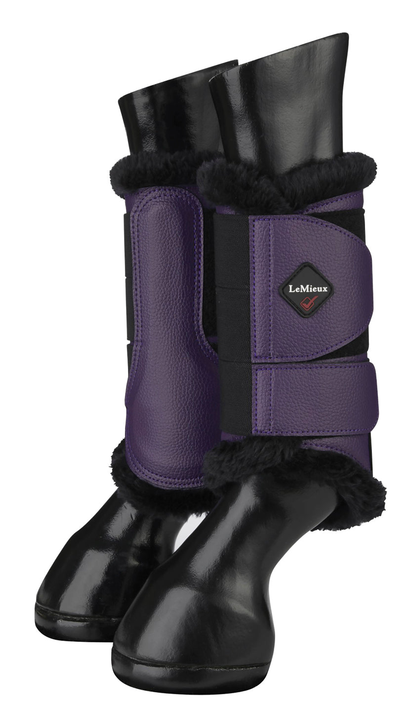 Fleece-Lined Brushing Boots