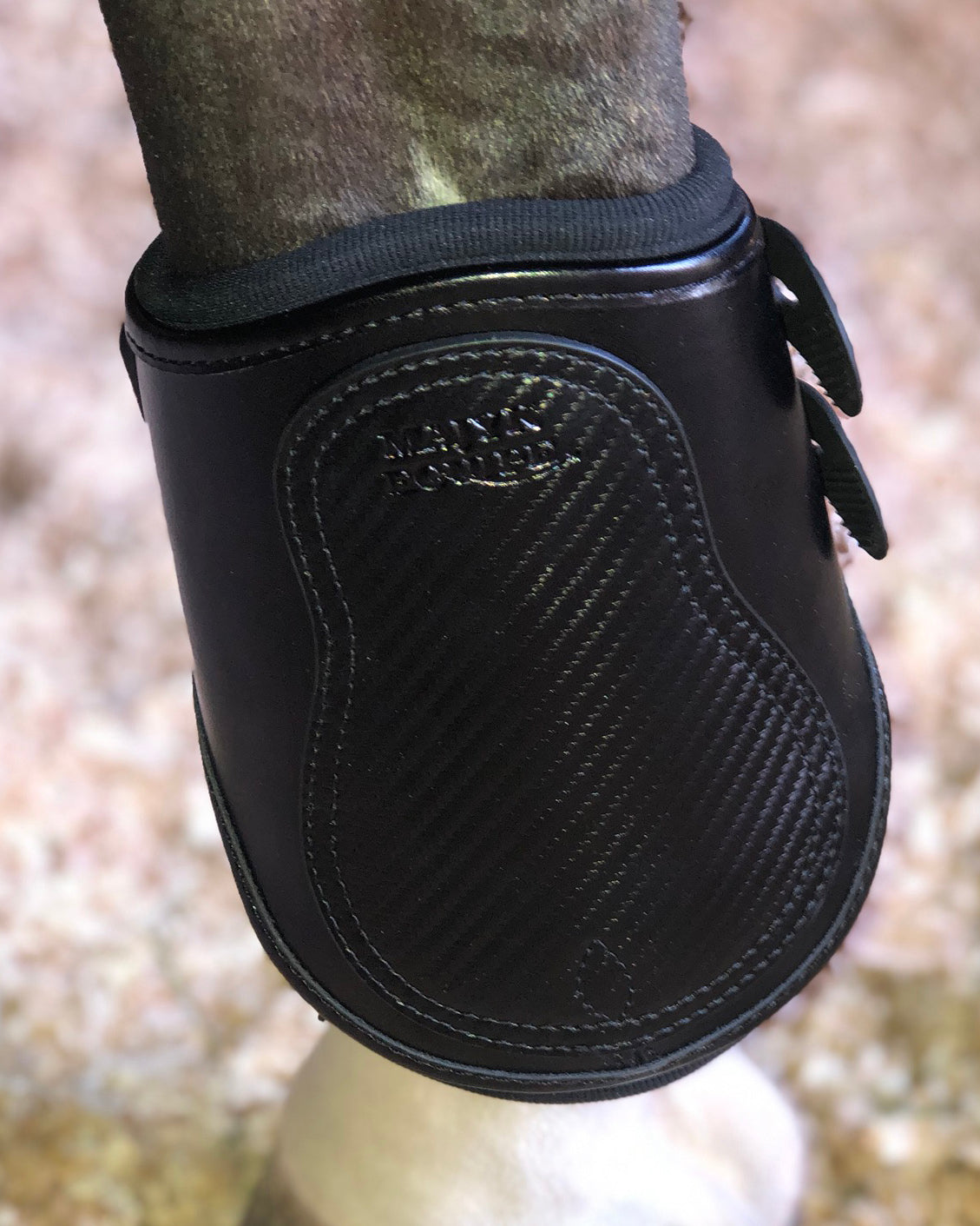 Estrella Carbon Leather Fetlock Boots