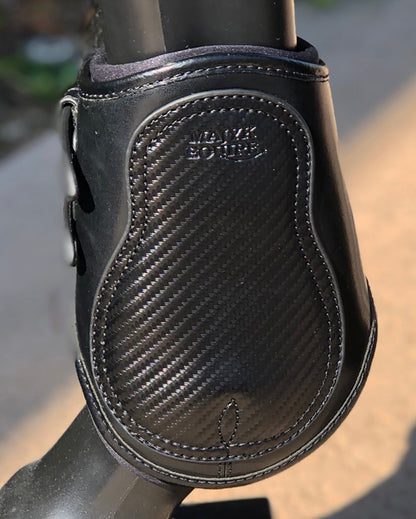 Estrella Carbon Leather Fetlock Boots