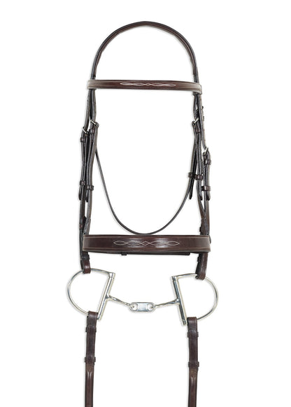 Pro Fancy-Stitched Wide Nose Bridle