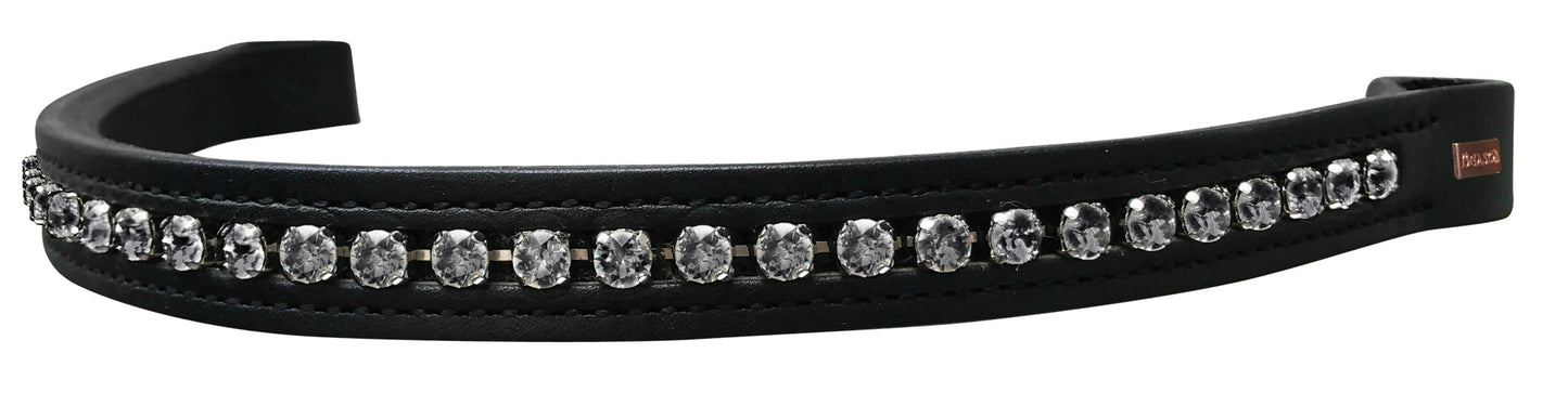 Brillance Crystal Straight Browband