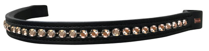 Brillance Crystal Straight Browband