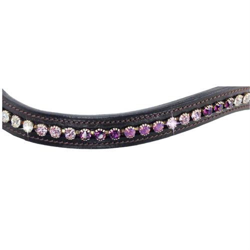 Brillance Crystal Straight Browband