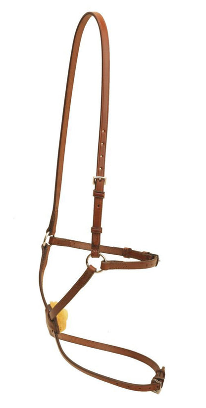 Figure-8 Noseband with Stainless Steel Rings