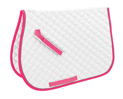 Quilted All-Purpose Piped Saddle Pad
