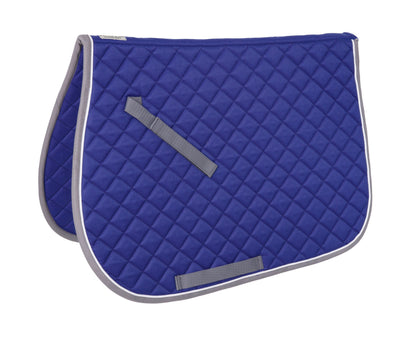 Quilted All-Purpose Piped Saddle Pad