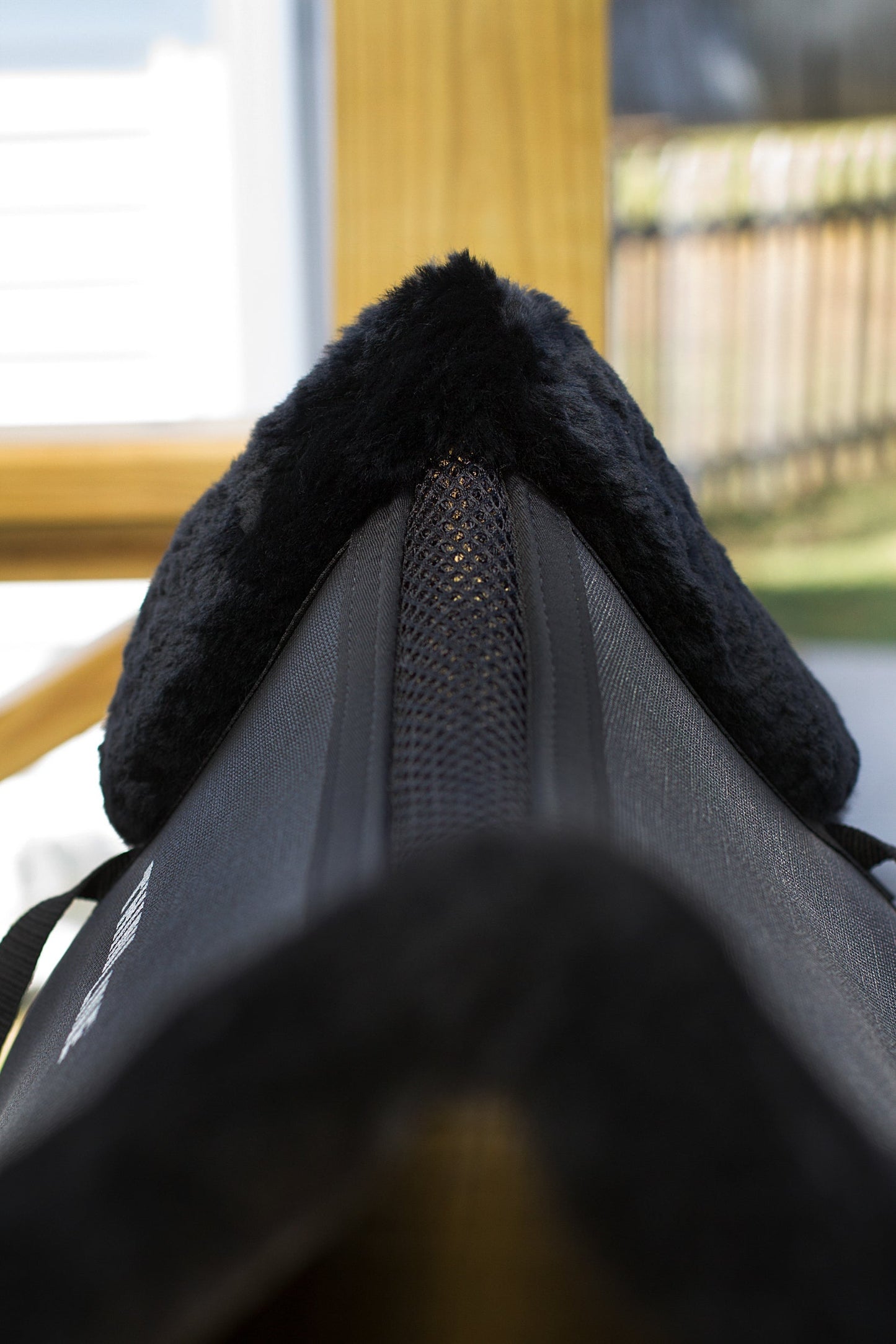 Trifecta Cotton Half Pad with Sheepskin Rolls