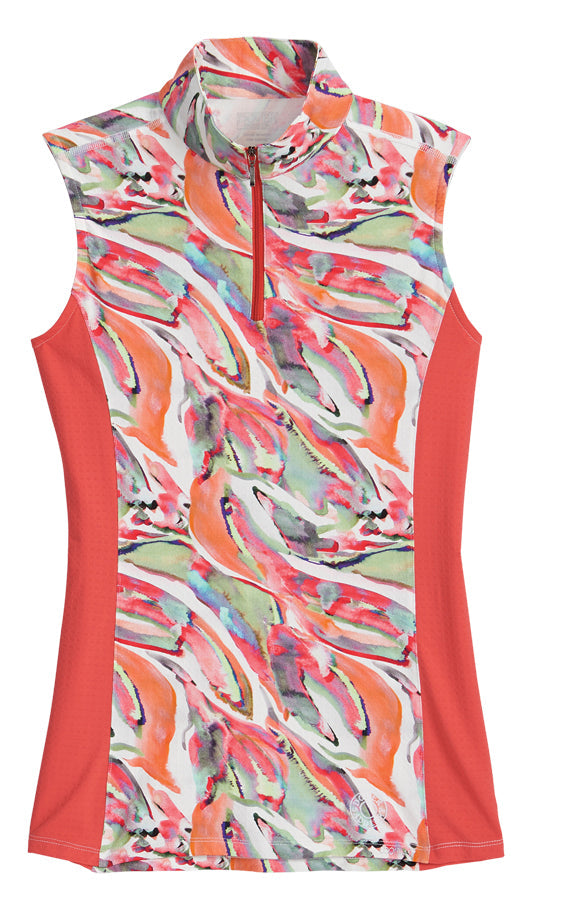 Ladies’ Lakeland Sleeveless Print Shirt