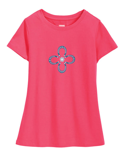 Girls’ Horseshoe Daisy Tee