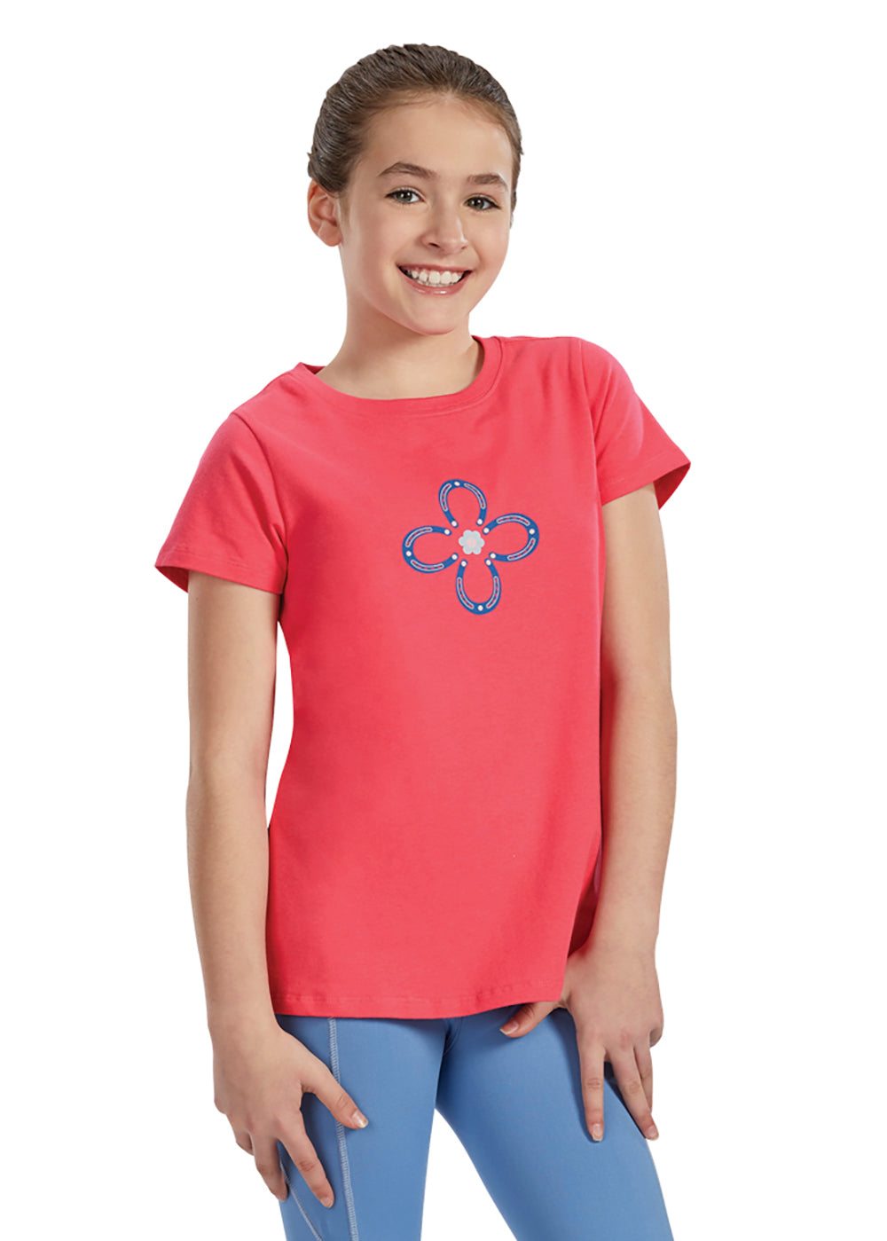 Girls’ Horseshoe Daisy Tee