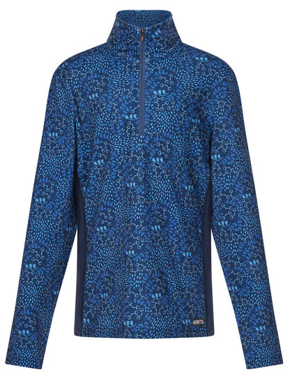 Kids’ Rail Side Quarter-Zip Tech Top