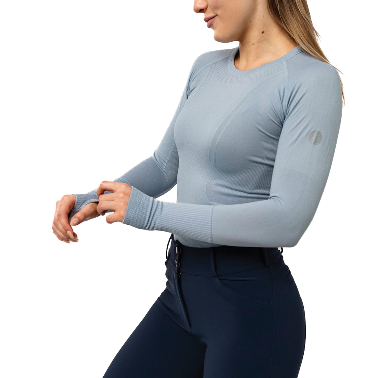 TKEQ Ladies’ Kennedy Seamless Long Sleeve Top