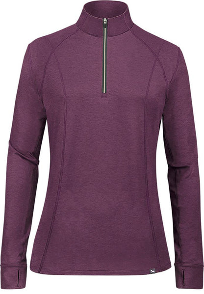 Girls’ Logan Jr. Long Sleeve Quarter-Zip Training Shirt