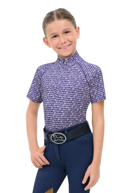 Lucy Jr. 2.0 Quarter-Zip Short-Sleeve Shirt