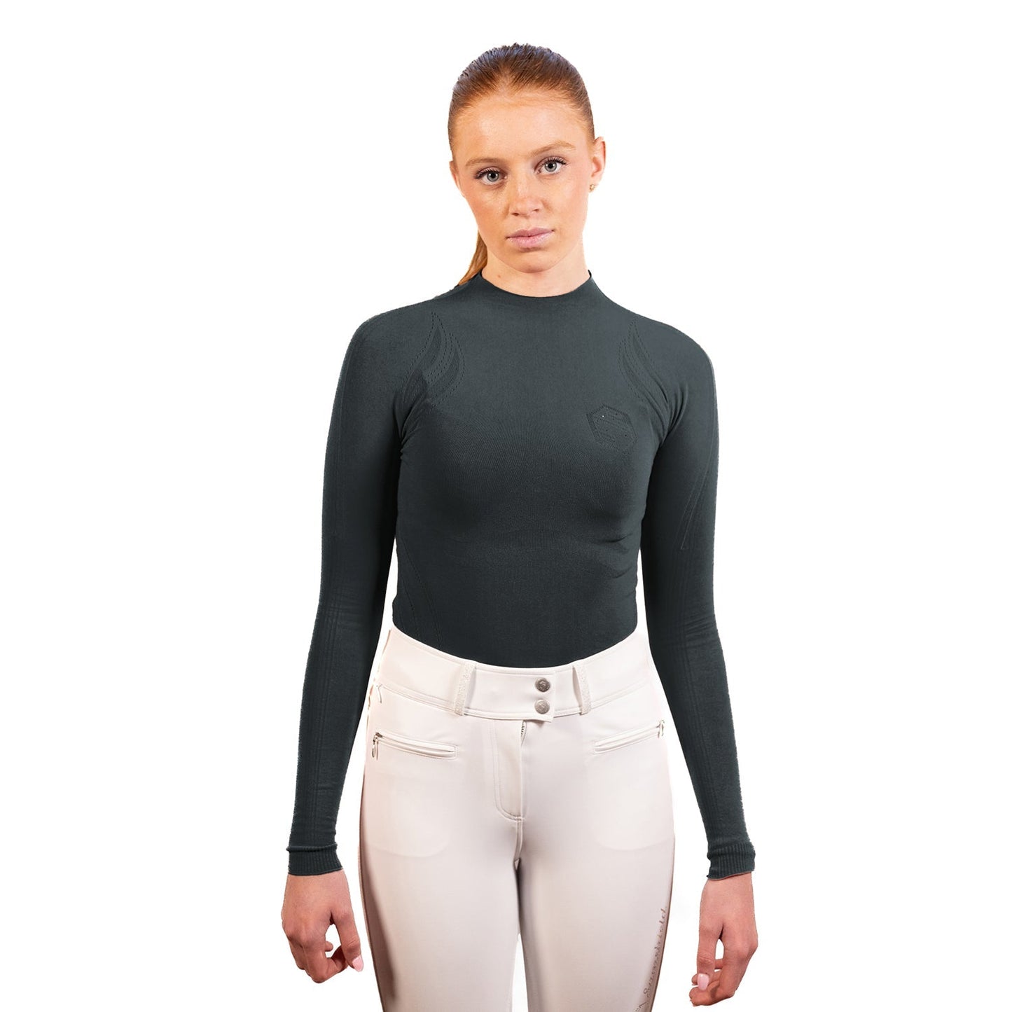 Alicia Seamless Long-Sleeve Shirt