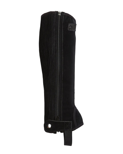 Adults’ Synthetic Suede Half Chaps with Silicone Grip Patches