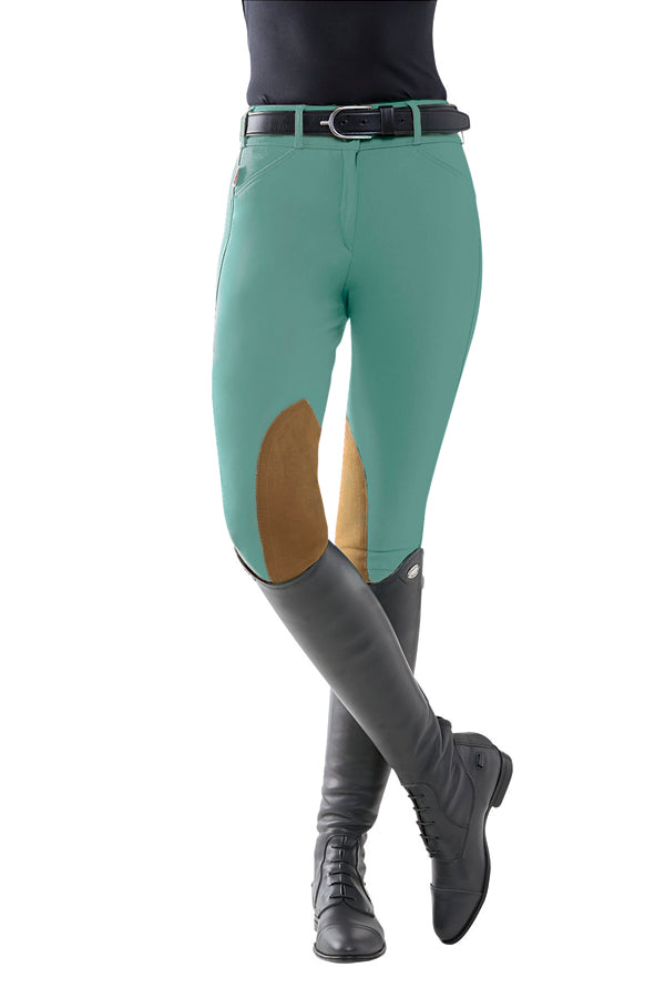 Ladies’ Mid-Rise Vintage Patch Sock-Bottom Breech