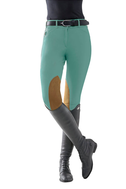 Ladies’ Mid-Rise Vintage Patch Sock-Bottom Breech