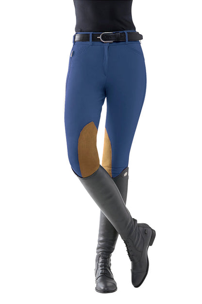 Ladies’ Mid-Rise Vintage Patch Sock-Bottom Breech