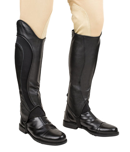 Men’s Derby Leather Half Chaps