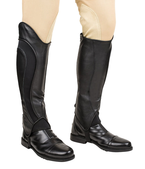 Men’s Derby Leather Half Chaps