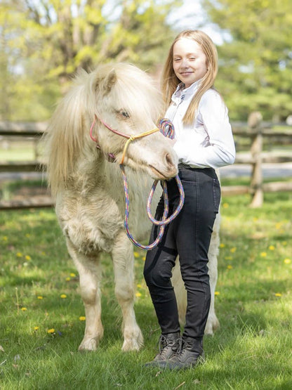 Girls’ Denim Tread Knee-Patch Breech