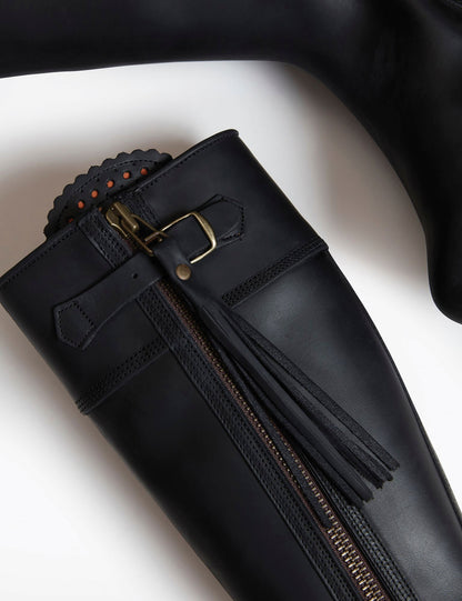 Ladies’ Tassel Boots with Standard Shaft Length