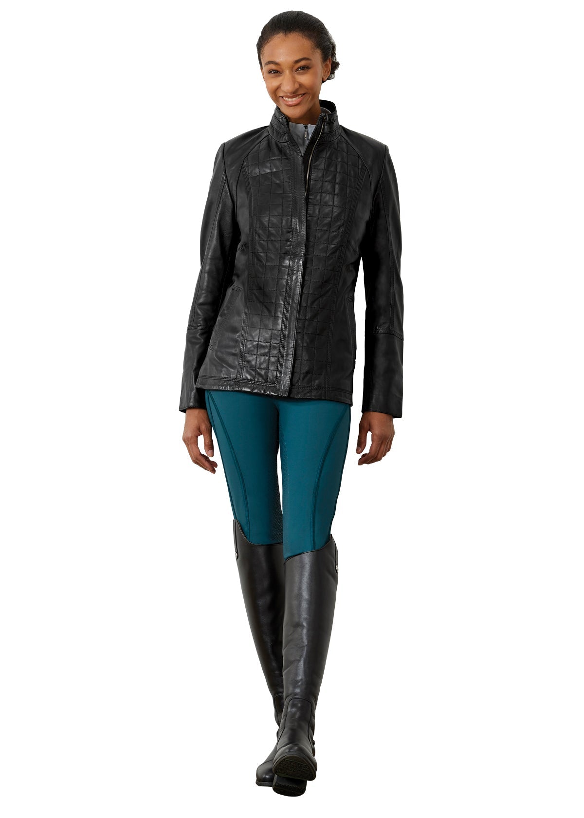 Ladies’ Moto Leather Jacket